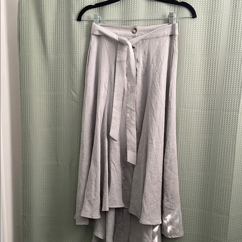 Elegant Gray Women's Skirt